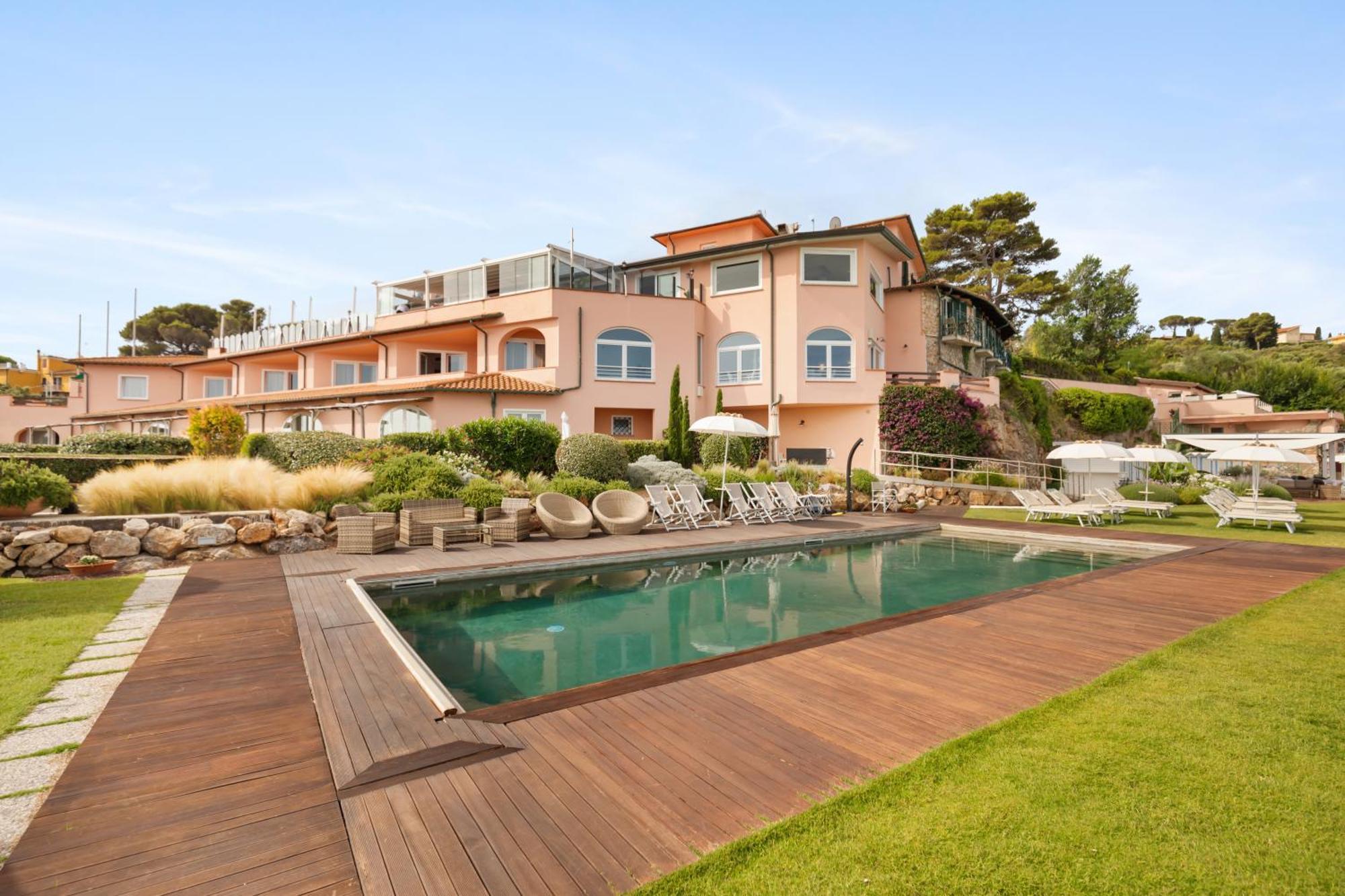 Hotel Villa Domizia Porto Santo Stefano  Dış mekan fotoğraf
